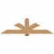 Ekena Millwork Redmond Smooth Timber Gable Bracket, Western Red Cedar, 72"W x 21"H x 5 1/2"D x 5 1/2"F, 7/12 Pitch GBW072X21X0606RED00SWR - alternate 1